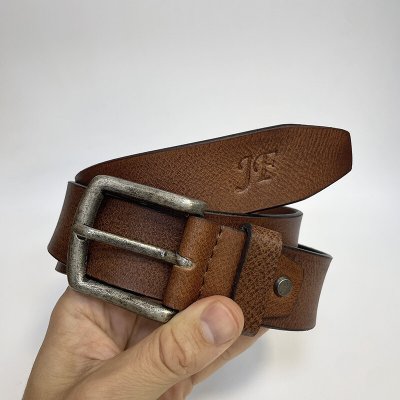 Kožený pásek s vlastním MONOGRAMEM – Zboží Dáma