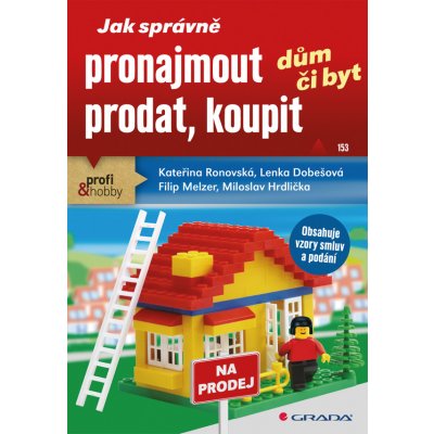 Jak správně pronajmout, prodat, koupit dům či byt - Ronovská Kateřina, Dobešová Lenka, Melzer Filip, Hrdlička Miloslav – Hledejceny.cz