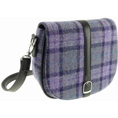 Beauly Harris Tweed pink Lilac Check