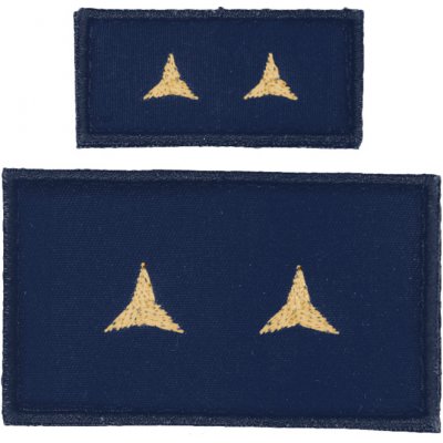 Nášivka: Hodnost AČR Poručík modrá tmavě malá – Sleviste.cz