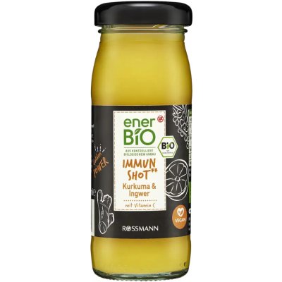 EnerBiO BIO Shot Imunita s kurkumou a zázvorem 95 ml – Sleviste.cz