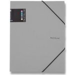 Karton P+P Pastelini 3chlopňové spisové desky s gumičkou šedé A4 – Hledejceny.cz