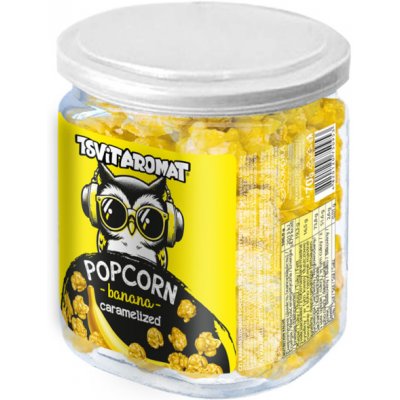 Popcorn Banana caramelized 70 g – Zboží Dáma