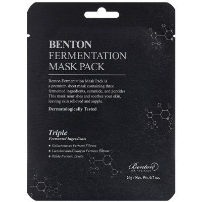 BENTON - FERMENTATION MASK PACK - Pleťová maska s fermentovanými ingrediencemi 20 ml – Zbozi.Blesk.cz
