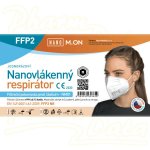 Nano M.ON nanovlákenný respirátor FFP2 bílý 1 ks – Sleviste.cz