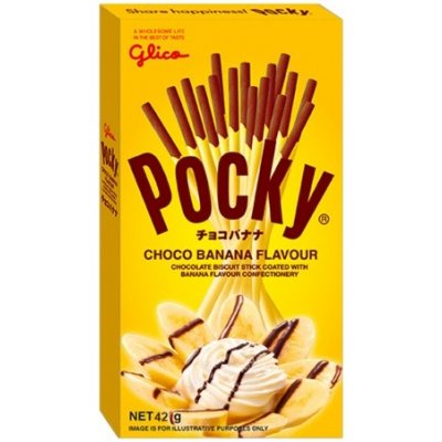 Glico Pocky tyčinky Choco Banana 42 g – Zboží Mobilmania