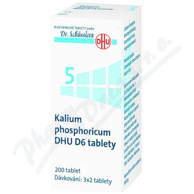 Kalium phosphoricum Dhu D5-D30 tbl.nob.200 od 124 Kč - Heureka.cz