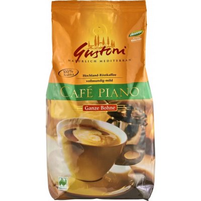 Gustoni Káva Piano bio zrnková 1 kg – Hledejceny.cz