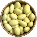 Nutworld Svatební ořechový dárek - sáček se srdcovým průzorem 30g více druhů Jaké mandličky zvolíme: Mandle v bílé čokoládě – Zboží Dáma