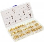 Sada konektorů a oček - 450 ks – Sleviste.cz