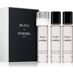 Chanel Bleu de Chanel toaletní voda pánská 3 x 20 ml náplně – Hledejceny.cz