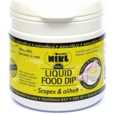 Karel Nikl Dip Liquid Food Scopex & Oliheň 100 ml – Hledejceny.cz