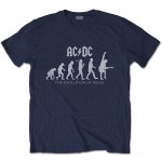 AC/DC tričko, Evolution Of Rock Navy, pánské, velikost S – Zboží Mobilmania