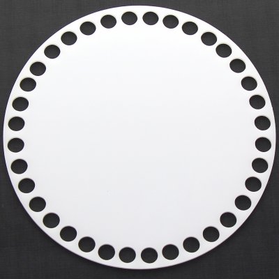 Naše galanterie Dno na košík plexi, kruh 15cm – Zboží Dáma