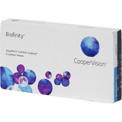 Cooper Vision Biofinity 3 čočky