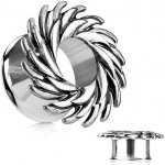 Šperky4U ocelový tunel do ucha TN01109-16 – Zboží Dáma