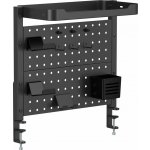 AlzaErgo Pegboard C40S Edge Shelf černý AE-EGPB-C40SB – Zboží Živě