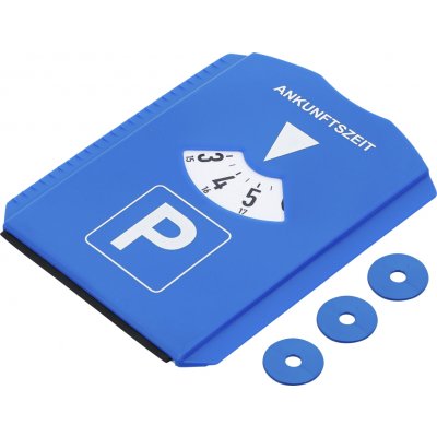 Parkovací hodiny Kraftmann BGS1080721 se škrabkou na led, gumovou stěrkou (BGS1080721) – Zboží Dáma