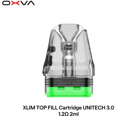 OXVA Xlim CL Pod Top Fill cartridge 1,2 ohm 3 ml 3 ks – Hledejceny.cz