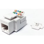 DATACOM Keystone RJ45 UTP CAT5E samořezný, bílý – Zbozi.Blesk.cz