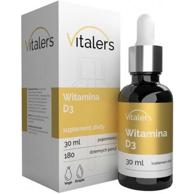 Vitaler's Vitamin D3 2000 IU, kapky 30 ml – Hledejceny.cz