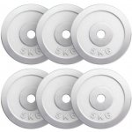 Gorilla Sports chrom 30 kg 6 x 5 kg 205 mm – Hledejceny.cz