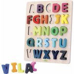 Vilac vkládací puzzle abeceda – Zboží Dáma