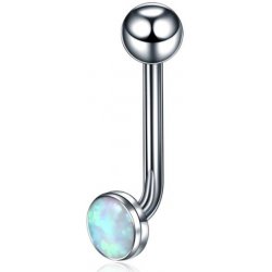 Šperky4U Christina piercing opál KT002-OP16