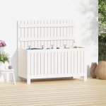 zahrada-XL box bílý 115 x 49 x 60 cm masivní borové dřevo – Hledejceny.cz