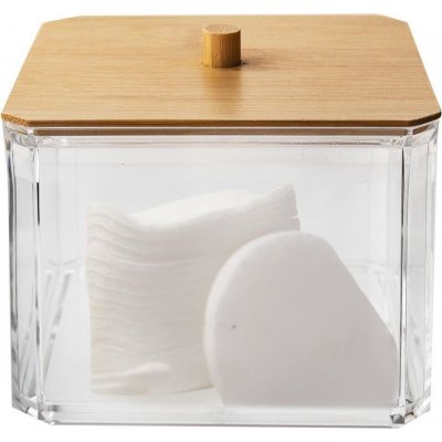 Orion domácí potřeby Dóza na vatové tamponky WHITNEY – Zboží Dáma