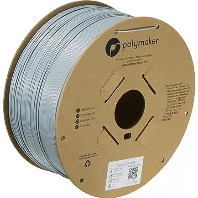 Polymaker PolyLite ABS šedá 1,75mm 3kg – Zboží Živě