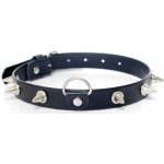 Obojek s kovovými bodci Fetish Boss Series Studs Collar 2 cm vysoký – Zboží Mobilmania