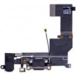 Apple iPhone SE - Nabíjecí Konektor + Flex Kabel (Black), Black – Zboží Živě