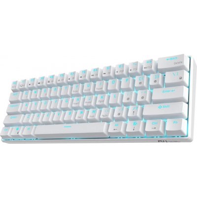 Royal Kludge RK61 RGB red switch white – Zboží Živě