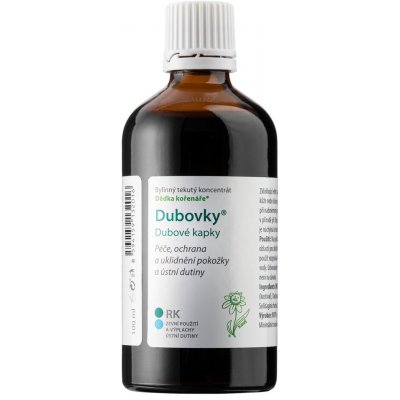 Novy Dědek Kořenář Dubové kapky RK 100 ml – Zboží Dáma