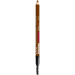 NYX Professional Makeup Powder Louder Brow Pencil dlouhotrvající pudrová tužka na obočí 08 Deep Brown 1,15 g – Zboží Dáma