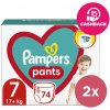 Plenky PAMPERS Pants 7 2x 74 ks