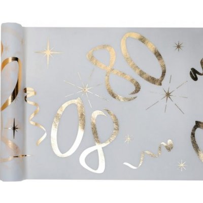 Paris Dekorace Stolová narozeninová šerpa 80, 30 cm x 5 m – Zboží Dáma