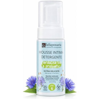 laSaponaria Intimní mycí pěna s Chrpou & Prebiotiky BIO 100 ml – Zboží Dáma