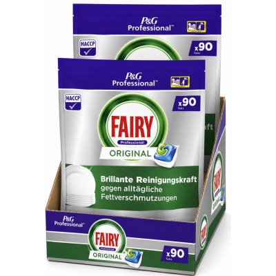 Fairy Professional All in One gelové kapsle do myčky se svěží vůní 2 x 90 PD – Zbozi.Blesk.cz