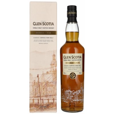 Glen Scotia Double Cask 46% 0,7 l (karton) – Hledejceny.cz