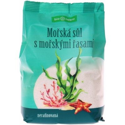 BioNebio mořská sůl s mořskými řasami 300 g – Sleviste.cz