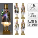 Koopman LED figurka louskáčka se zvuky různé druhy 8,5 x 6,5 x 28,5 cm 1 ks – Hledejceny.cz