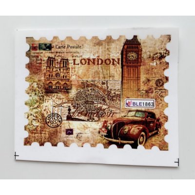 Nehtyprofi Vodolepky na zdobení nehtů - London BLE1863 – Zboží Mobilmania