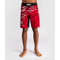 Venum MMA šortky UFC FUSION Authentic Fight Night dlouhý střih Red