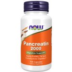 Now Foods Foods Pancreatin 10 x 200 mg x 100 kapslí – Hledejceny.cz