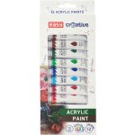 akrylové barvy Easy creative 12 ks – Sleviste.cz