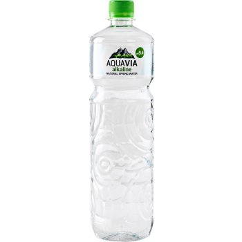 AquaVia neperlivá pramenitá voda zásaditá 1 l