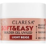 Claresa stavební gel na nehty LIGHT BEIGE 12 g – Sleviste.cz