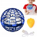 LÉTAJÍCÍ FIDGET SPINNER LED SVÍTÍ HRAČKA ROTUJÍCÍ KULIČKA S DÁLKOVÝM OVLÁDÁNÍM – Zboží Dáma